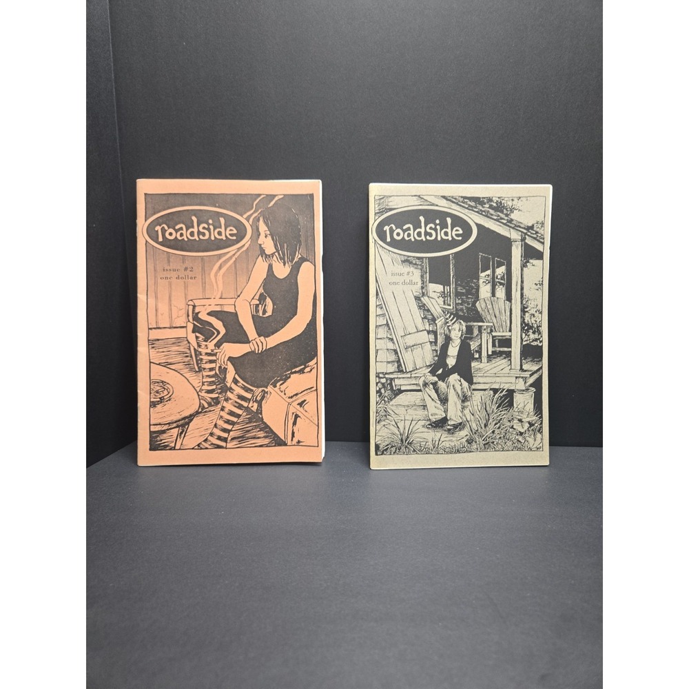 Roadside #2 #3‎ Sarah Oleksyk 1998 Indie Comic Zines Mini Comics
